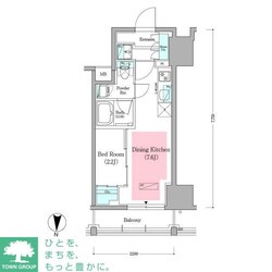 アーバネックス深川住吉IIIの物件間取画像